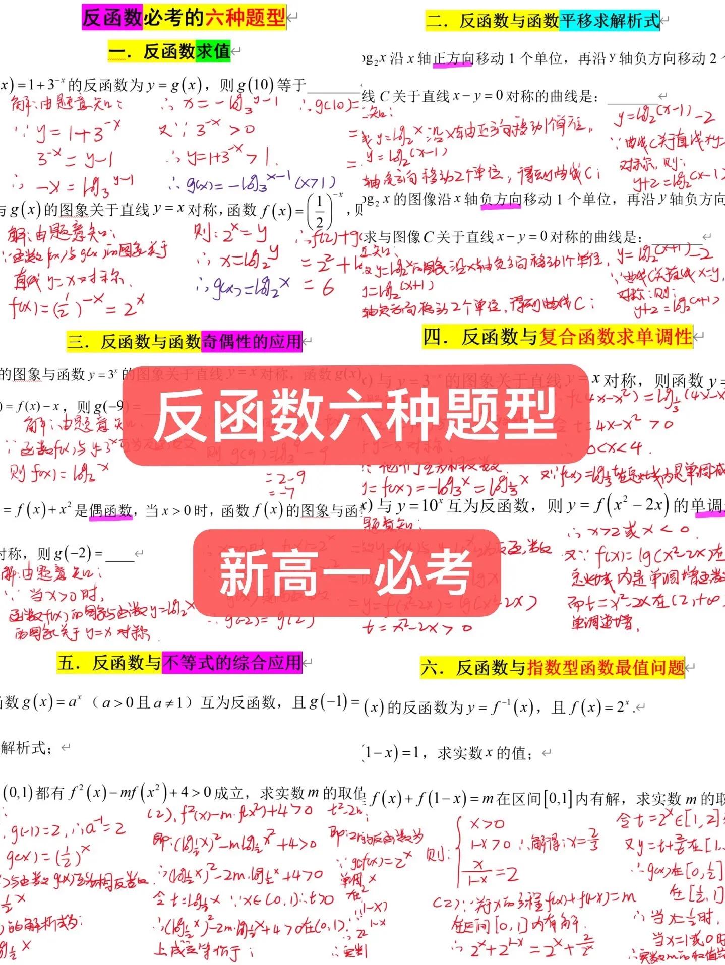 原函数怎么求反函数（什么是反函数,举个例子）