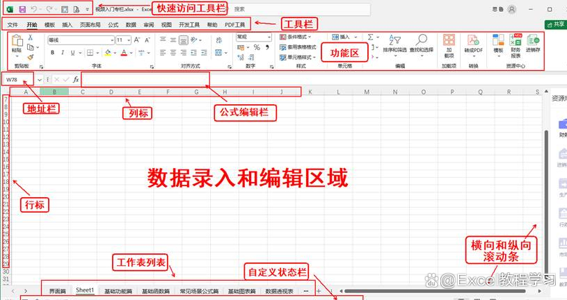 【excel基础知识大全,xlsx基础知识】 【excel基础知识大全,xlsx基础知识】