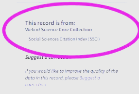 webofscience/webofscience官网网址