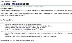 stringsubstr/stringsubstring用法