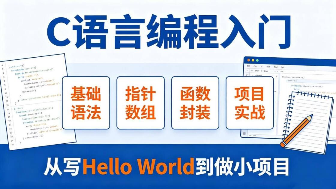 【c语言零基础怎么学,c语言零基础初学者指南】