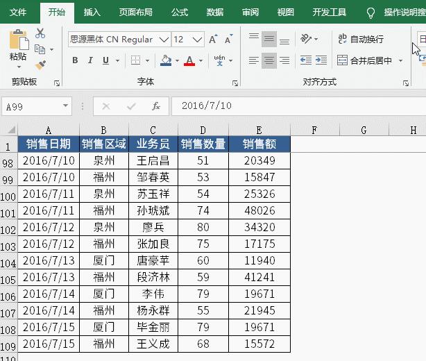 excel数据透视表/excel数据透视表怎么用