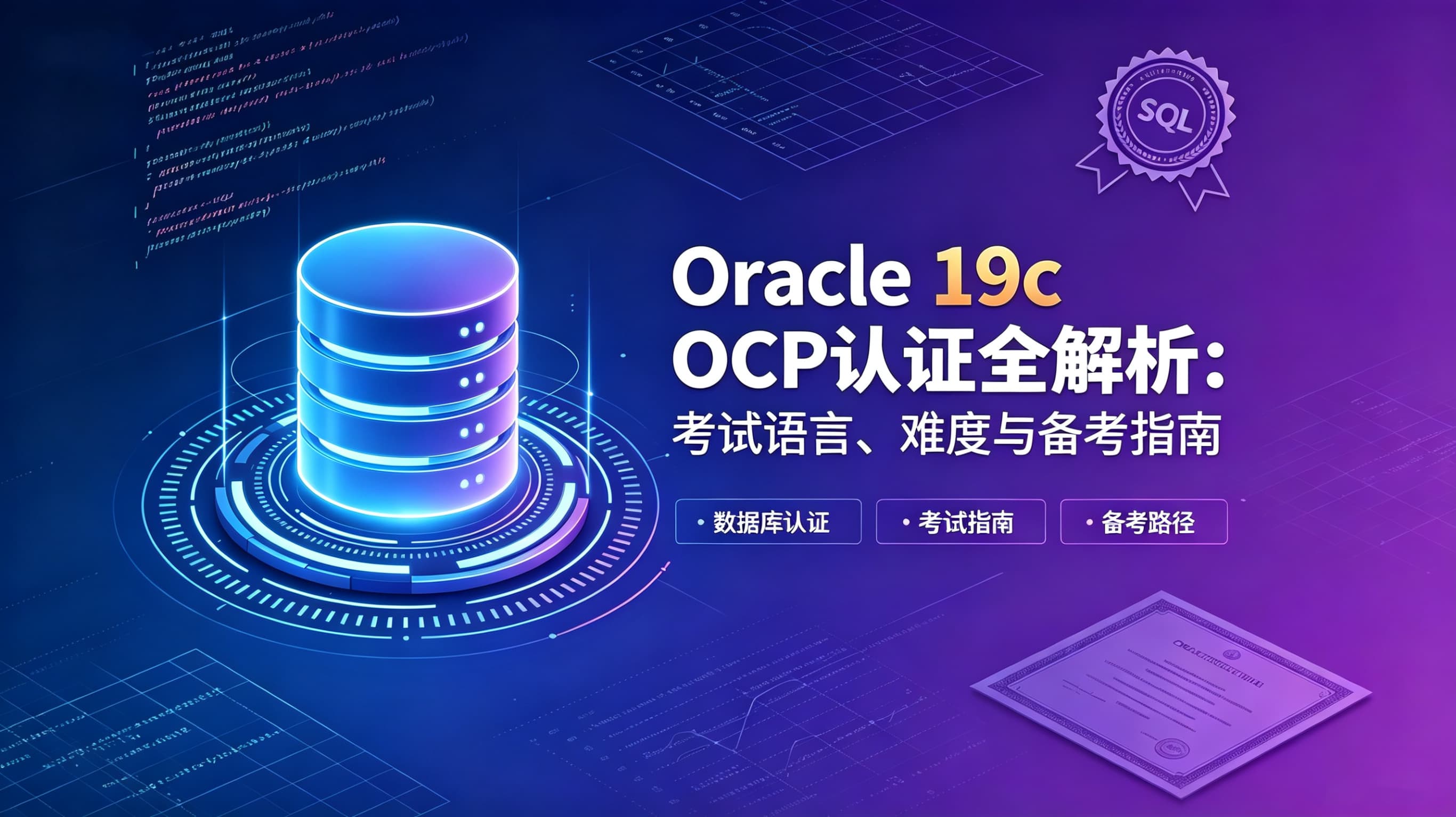【oracle认证,dba 和dbm oracle认证】