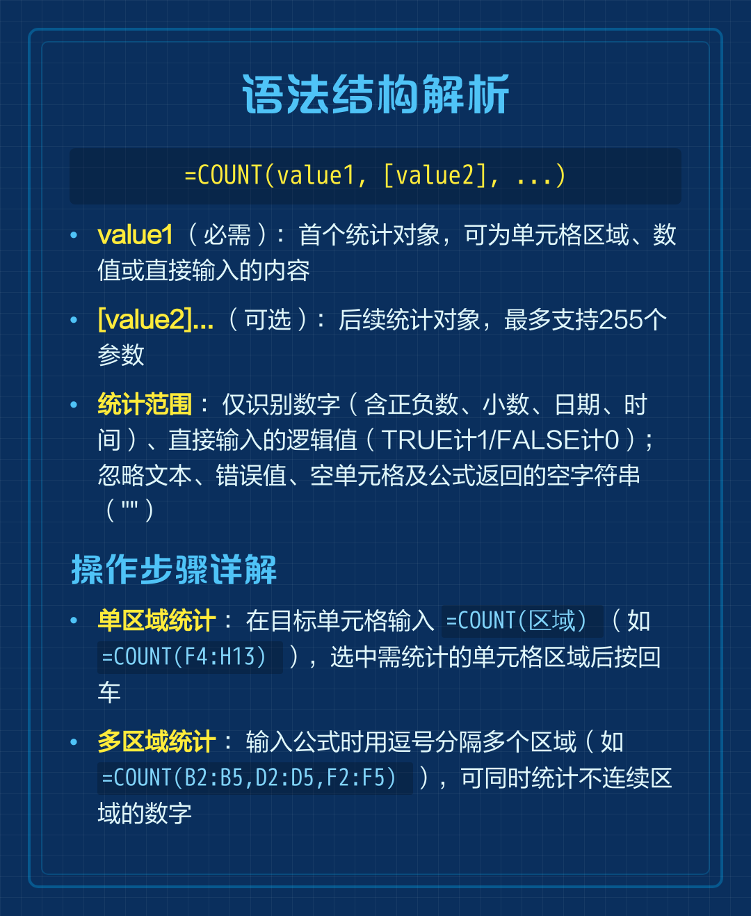 【count函数的功能是什么,count函数用来计算什么】