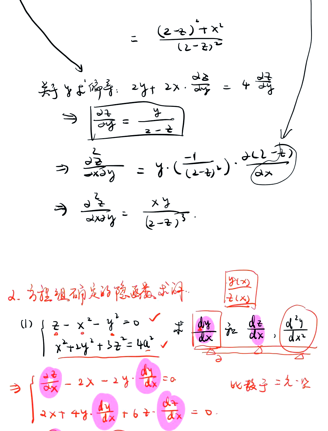 隐函数求导公式/隐函数的求导公式 隐函数求导公式/隐函数的求导公式