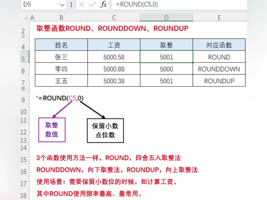 round函数计算结果得0/round函数公式意思 round函数计算结果得0/round函数公式意思