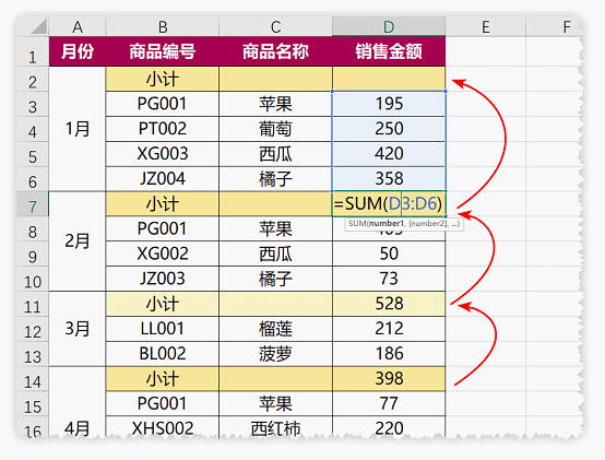 【excel函数求和怎么操作,Excel函数求和与手动求和的区别】 【excel函数求和怎么操作,Excel函数求和与手动求和的区别】