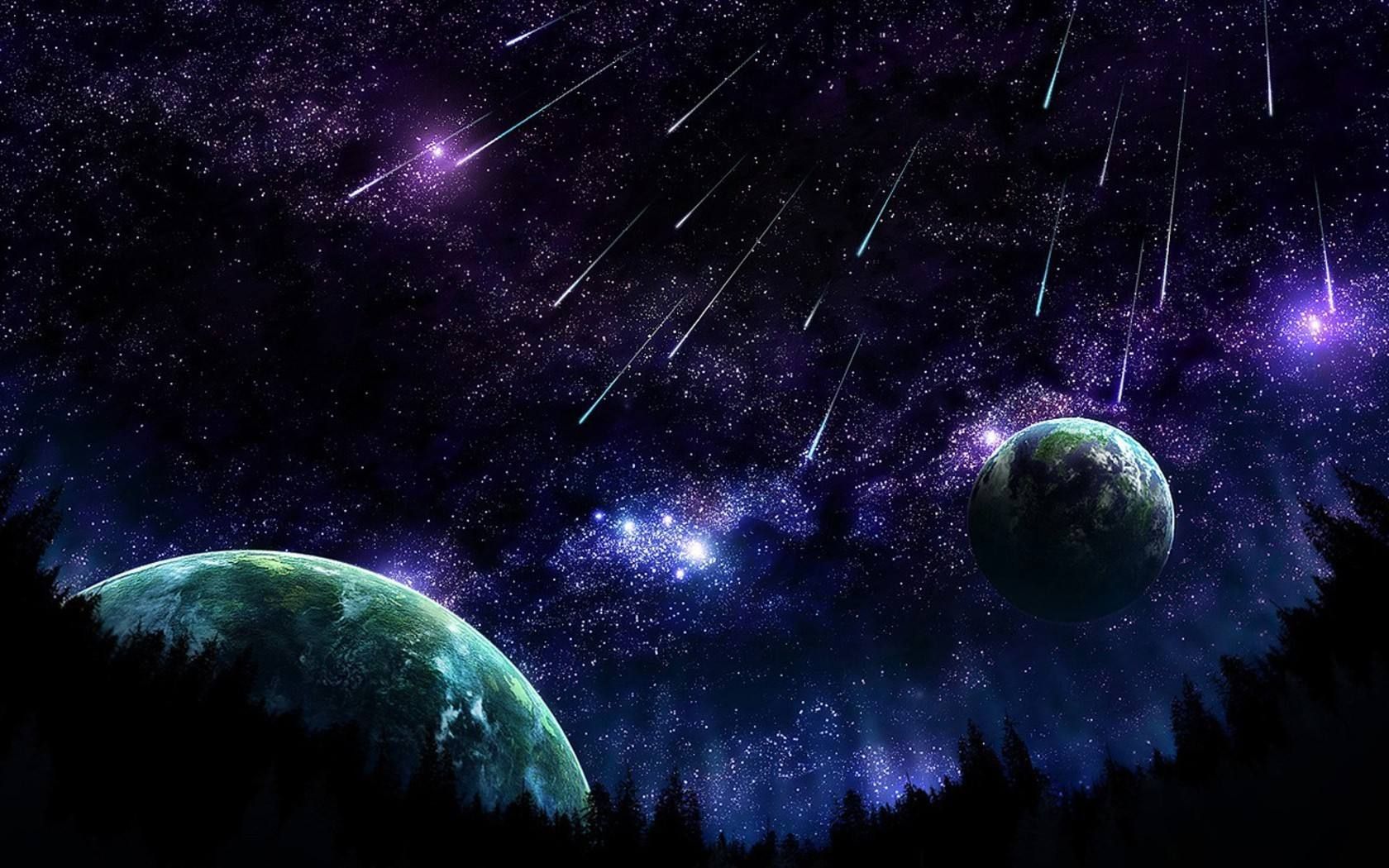 【python制作超炫流星雨表白,python代码画动态流星雨可复制】