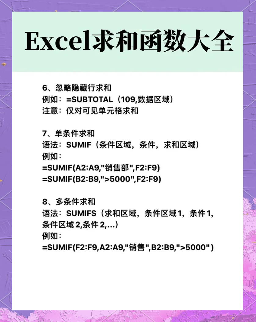 15个常用excel函数公式(15个常用excel函数公式用法) 15个常用excel函数公式(15个常用excel函数公式用法)