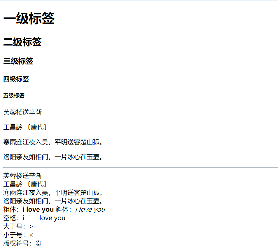 【html基本标签有哪些,html基本标签有哪些内容】