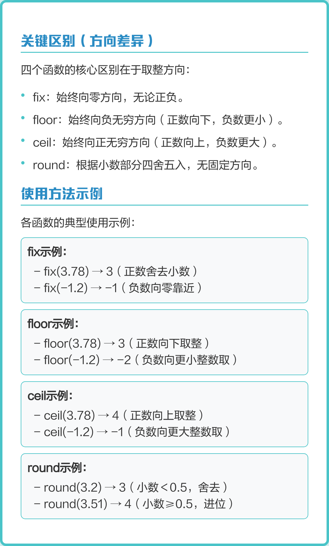 【round取整函数举例,round函数取整求和误差】 【round取整函数举例,round函数取整求和误差】