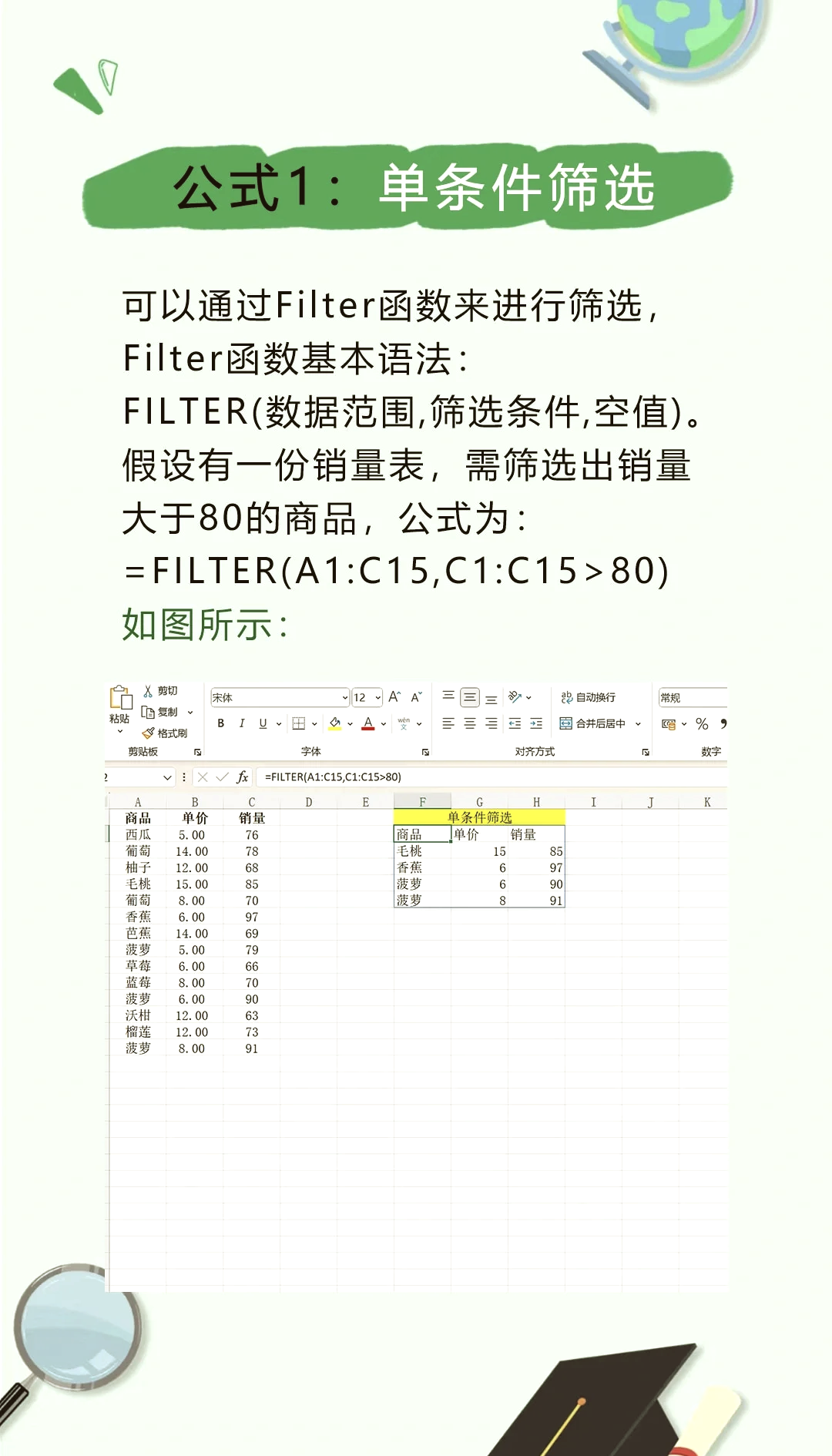 函数的使用方法（sumif函数的使用方法）