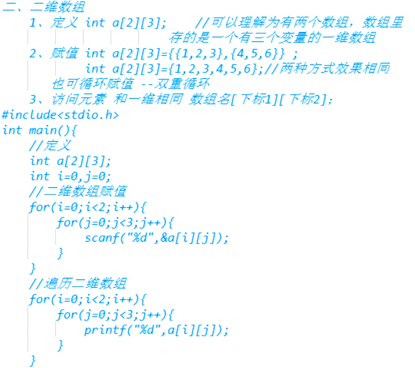 二维数组的定义/二维数组的定义形式与一位数组类似其定义的一般形式为 二维数组的定义/二维数组的定义形式与一位数组类似其定义的一般形式为
