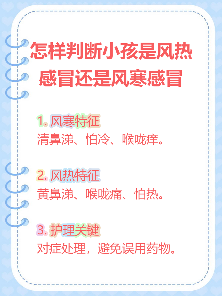 风寒感冒和风热感冒的区别和症状(小孩风寒感冒和风热感冒的区别和症状) 风寒感冒和风热感冒的区别和症状(小孩风寒感冒和风热感冒的区别和症状)