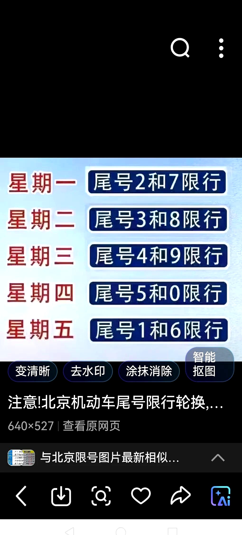 北京限号2021年4月最新限号表（北京限号2022年8月最新限号时间）