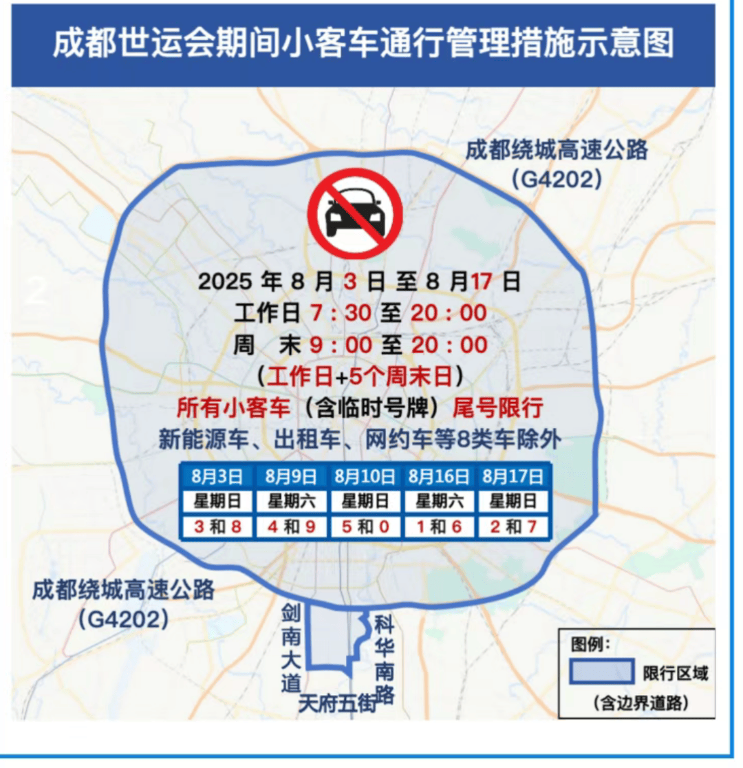 成都限号2023年3月最新限号时间表格图片（成都限号2023年3月最新限号时间表格图片大全）