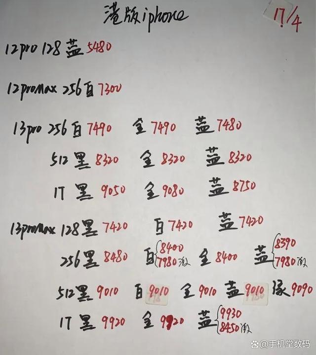 手机行情网报价/手机行情网报价实时查询