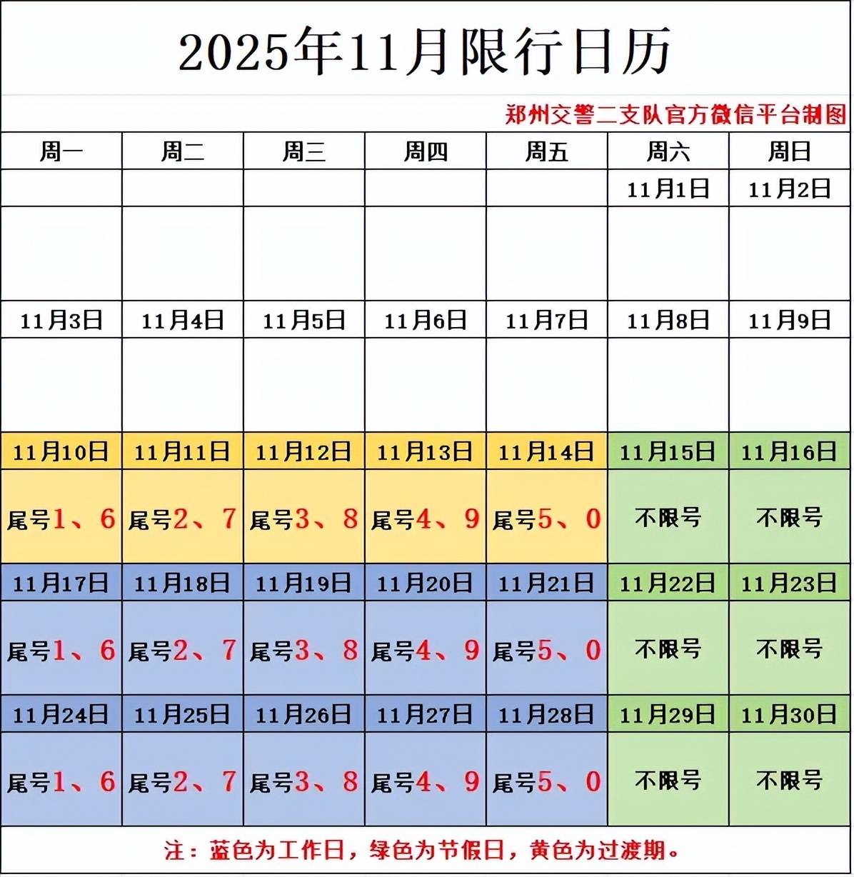 限号2022年12月最新限号时间表/限号2022年12月最新限号时间表图片