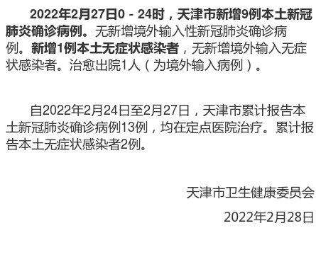 【天津新增28例本土确诊病例,天津新增28例本土确诊病例详情】