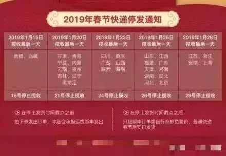 【快递什么时候停运?,过年快递什么时候停运】