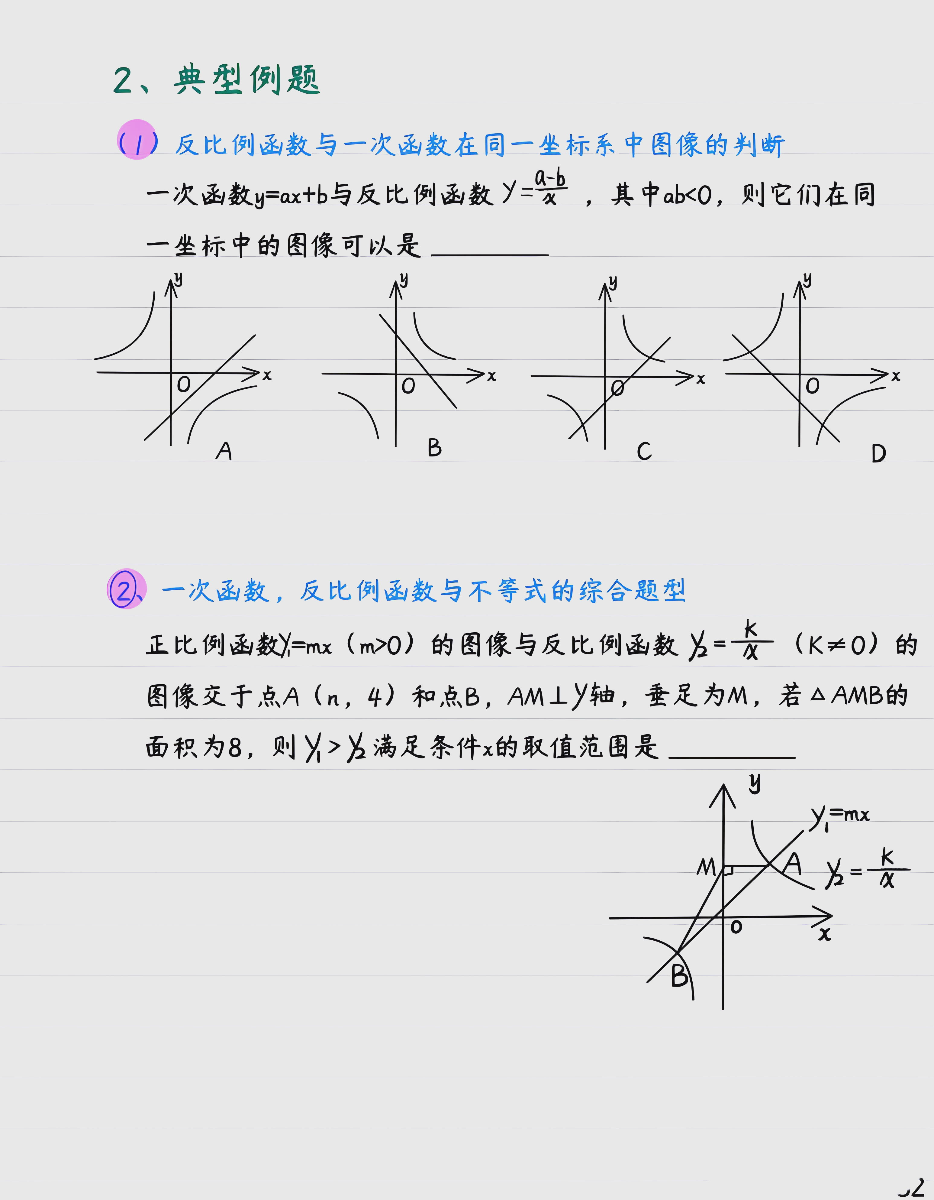 反比例函数图像叫什么（反比例函数图像关于什么对称）