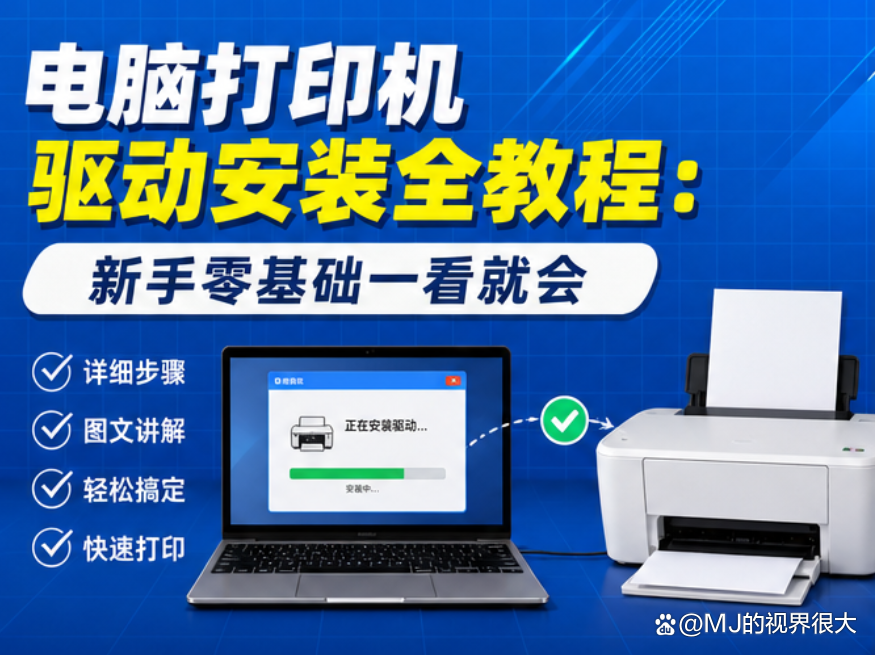打印机安装驱动教程(打印机安装驱动教程步骤) 打印机安装驱动教程(打印机安装驱动教程步骤)